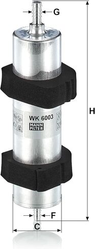 Mann Filter WK6003 Fuel Filter in Saudi Arabia