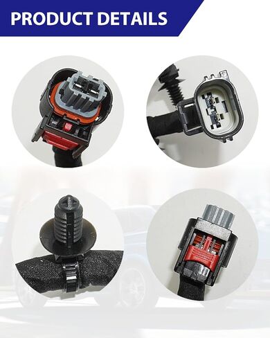 H2GZ-14A411-A Parking Brake Jumper Wiring Harness for Ford Edge 2017-2024 | Driver Side Jumper Wiring H2GZ14A411A | Rear Electronic Brake Cable Connector Assembly in Kuwait