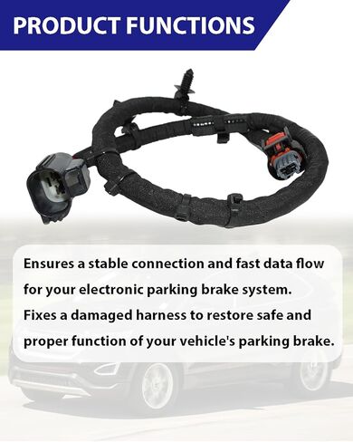 H2GZ-14A411-A Parking Brake Jumper Wiring Harness for Ford Edge 2017-2024 | Driver Side Jumper Wiring H2GZ14A411A | Rear Electronic Brake Cable Connector Assembly in Kuwait