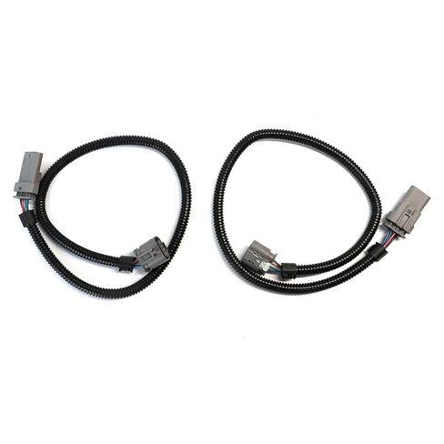 2Pcs 24" 4 Pin O2 Oxygen Sensor Extension Harness Wires for C7 Z06 Corvette Camaro LT1 LT4 LT5 Gen V SUV Flat Connector Grey in Saudi Arabia