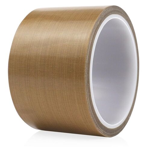BOMEI PACK PTFE Glass Cloth Tape, 6 "x 33 ft High Temperature PTFE Tape Abrasion Resistant surface protection for Vacuum Sealer Machine, Hand Impulse Sealers Insulation Coated PTFE Tape in Saudi Arabia