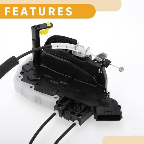 محرك قفل الباب الكهربائي المحرك الأمامي الأيسر للسائق مزلاج الباب الجانبي المحرك لنيسان 370Z 2009-2020 مع كابل in Kuwait