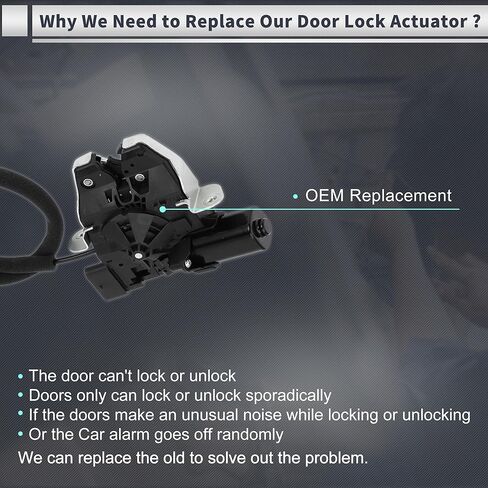 Rear Liftgate Door Lock Actuator for Mercedes-Benz S65 AMG 2015-2020 for Mercedes-Benz SL63 AMG 2013-2019 Tailgate Latch Assembly No.A2317500085/2317500085 with Cable in Saudi Arabia