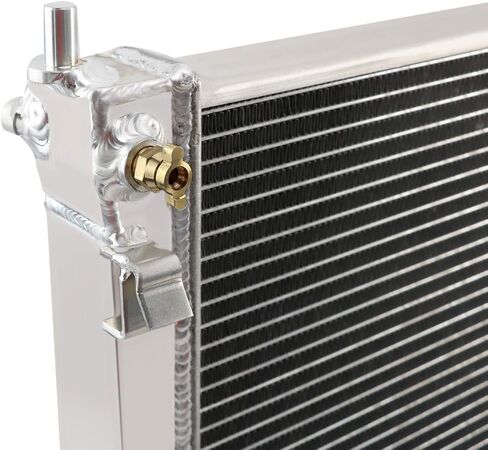 All Aluminum Radiator for 2009-2018 Chrysler 300, Dodge Challenger Charger 2.7 3.5 3.6 5.7 6.1 6.4 V6 V8 Engine, 3 Row Radiators 2010 2011 2012 2011 2013 2014 2015 2016 2017 in Kuwait
