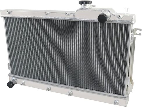 3 Row Aluminium Radiator Compatible with 1990-1997 Mazda MX-5 Miata 1.6L 1.8L 4cyl Petrol MT All Aluminium Core Radiators in Kuwait