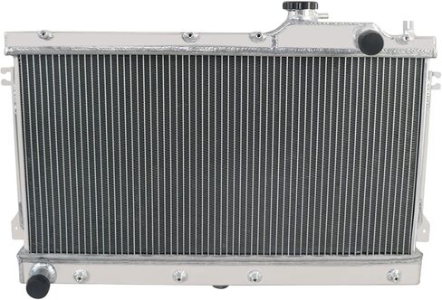 3 Row Aluminium Radiator Compatible with 1990-1997 Mazda MX-5 Miata 1.6L 1.8L 4cyl Petrol MT All Aluminium Core Radiators in Kuwait