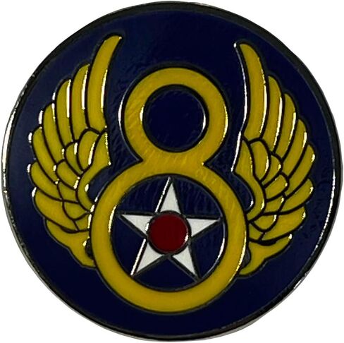 Trade Winds WWII U.S. Army 8th Air Force Motorcycle Hat Cap Lapel Pin M-110 in Saudi Arabia