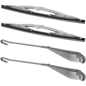 Wiper Arm & Wiper Blade Kit, Compatible With Vw Bug 1965 Thru 1967, Fits Left & Right Side, 4 Pieces In This Kit. in Kuwait