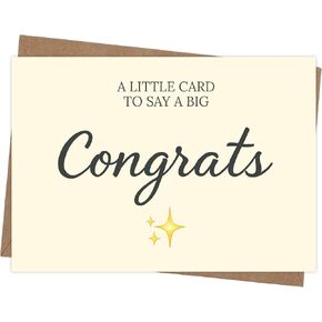 Cheerin 20 Packs Congratualtions Cards with Envelope - Congrats Card for Graduation, Promotion, Wedding and Recognition - Congratulation Cards for Men and Women 6x4 Inch in Kuwait