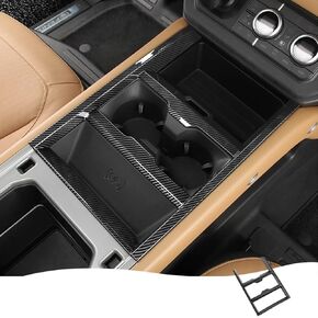 Center Panel Trim Frame for 2020-2025, 2026 Land Rover Defender 90 110 130 Console Cup Holder Slot Panel Gear Shift Cover Interior Modification Accessories (2025-2026 Defender 90, 110, 130) in Kuwait