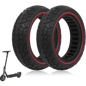 70/60-7.5 Solid Tire for Segway Ninebot Max G3/ZT3/ZT3 Pro Electric Scooters, 11 inch Tubeless Rubber Tyre Honeycomb Design Front/Rear Wheel Replacement, Shockproof in Kuwait