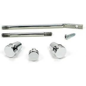 Ididit Steering 2500000020 Chrome Standard Dress-Up Knob Kit in Kuwait