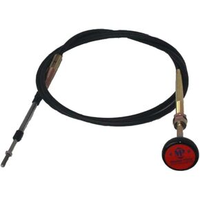 MP MASS PARTS الشاحنات الثقيلة والجرار R38DR3X06 مجموعة كابل التحكم PTO بطول 72 بوصة سلك أساسي SS 1/4 in Kuwait