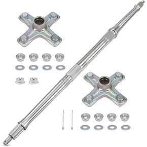 Rear Axle Shaft & Wheel Hubs Kit For Yamaha Raptor 350 YFM350 2004-2013 5YT-25381-10-00 1PE-F53K0-00-00 in Kuwait