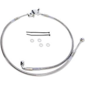 Rear Stainless Braided Stock Length Brake Line for 2008 Harley Touring models in Kuwait
