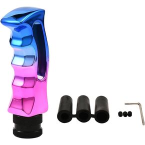 Car Gear Shift Knob, Gun Grip Knife Handle Resin Shift Handle, Universal Car Manual Transmission Accessories with Adapter and Wrench (Multicoloured) in Kuwait