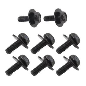 Professional 8pcs 12mm Top Front Skid Plate Bolts And gasket Compatible for 1995-2000 Toyota Tacoma in Kuwait