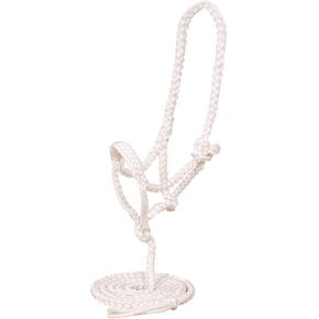 موستانج رسن مسطح مضفور للخيول | رسن حصان مضفر من النايلون الناعم المتين مع حبل رصاص متطابق بطول 10 أقدام in Kuwait