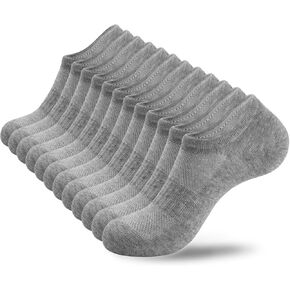 جوارب ATBITER No Show للسيدات والرجال لعدم الانزلاق، 6 أزواج من جوارب الكاحل ببطانة غير مرئية منخفضة القطع in Kuwait