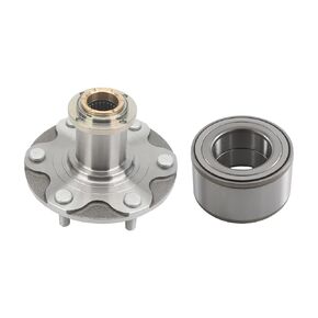 Front Wheel Bearing and Hub Assembly Compatible with Toyota Tacoma 1995-2004 Only 4WD 2.4L 2.7L 3.4L Engine Replace# 43502-35160 43521-35010 90080-36071 in Kuwait
