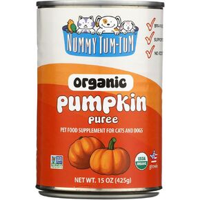 Nummy Tum Tum Pure Pumpkin For Pets, 15 Ounce (Pack of 12) in Kuwait