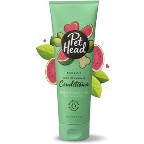 Pet Head Furtastic Dog Conditioner | Watermelon Scent | Dog Conditioner for Smelly Dogs | Knot Detangler | Care for Long Tangly Curls & Coats | Gentle Formula for Puppies | Made in USA | 8.4 fl. oz. in Kuwait
