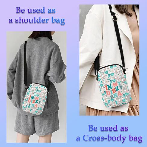 XYANFA Pots Awareness Gift Pots Syndrome Postural Orthostatic Crossbody Bag Pots Medical Bag Dysautonomia Awareness Bag in Saudi Arabia