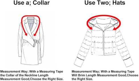 Queenbox 23.62 بوصة غطاء رأس من الفرو الصناعي قابل للفصل وياقة بديلة وشاح ملفوف للرقبة للجنسين معطف شتوي سترة سترة، كاكي in Kuwait