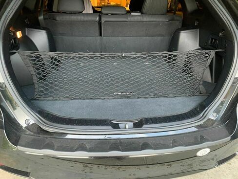 Rear Trunk Organizer Cargo Net for Toyota VENZA 2009-2016 – Envelope Style Cargo Net for SUV - Premium Mesh Elastic Car Trunk Organizer Vehicle Carrier Storage – Compatible with VENZA in Saudi Arabia