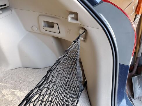 Rear Trunk Organizer Cargo Net for Toyota VENZA 2009-2016 – Envelope Style Cargo Net for SUV - Premium Mesh Elastic Car Trunk Organizer Vehicle Carrier Storage – Compatible with VENZA in Saudi Arabia