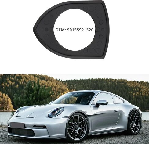 2Pcs Car Hood Emblem Rubber Base Seal 90155921520 Compatible with Porsche 911 in Saudi Arabia