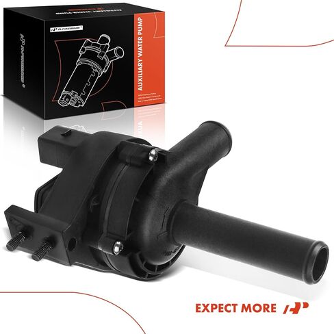 A-Premium 2 Pins Engine Auxiliary Water Pump Compatible with Mercedes-Benz C/W Series - CL550, CL600, CL63 AMG, S350 & More, W/Bracket - DOHC SOHC 6,8,12Cyl 3.0 3.5 4.7 5.5 6.0 6.3L - for# 2218350164 in Saudi Arabia