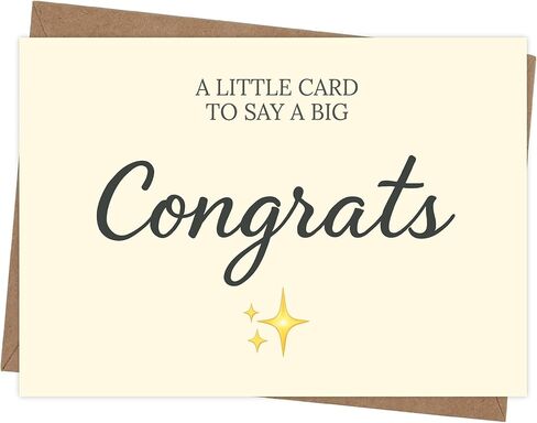 Cheerin 20 Packs Congratualtions Cards with Envelope - Congrats Card for Graduation, Promotion, Wedding and Recognition - Congratulation Cards for Men and Women 6x4 Inch in Kuwait