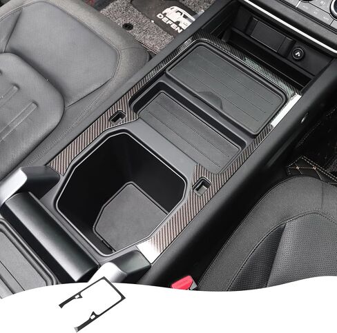 Center Panel Trim Frame for 2020-2025, 2026 Land Rover Defender 90 110 130 Console Cup Holder Slot Panel Gear Shift Cover Interior Modification Accessories (2025-2026 Defender 90, 110, 130) in Kuwait
