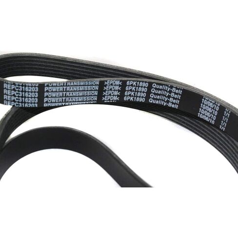 for Mitsubishi Galant Drive Belt 2004-2012 | Main Drive | Serpentine Belt | Multiple Accessory | 74.5 in. Effective L | 0.82 in. | 6 Rib Count in Saudi Arabia
