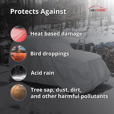 Car Covers Weatherproof Max Car Cover & Warranty Compatible with Chevrolet 1961-1964 Impala – Outdoor Cover Theft Cable Lock Car Accessories Better Than Waterproof in Kuwait