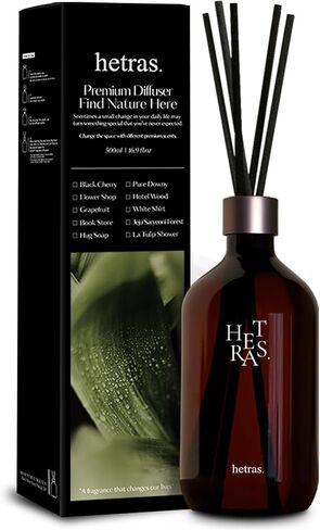 Premium Reed Diffuser 16.9 fl.oz | Book Store Scent | Fragrance Oil Diffuser & Sticks for Home & Office & Bathroom Decor - Gifts for Loved One in Saudi Arabia