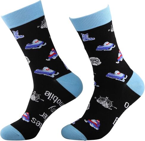 G2TUP Snowmobile Socks Snowmobiler Gift Snowmobiling Gifts Snow Mobile Socks Winter Sports Gifts in Saudi Arabia