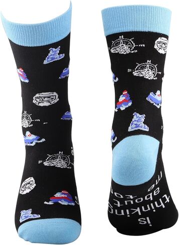 G2TUP Snowmobile Socks Snowmobiler Gift Snowmobiling Gifts Snow Mobile Socks Winter Sports Gifts in Saudi Arabia