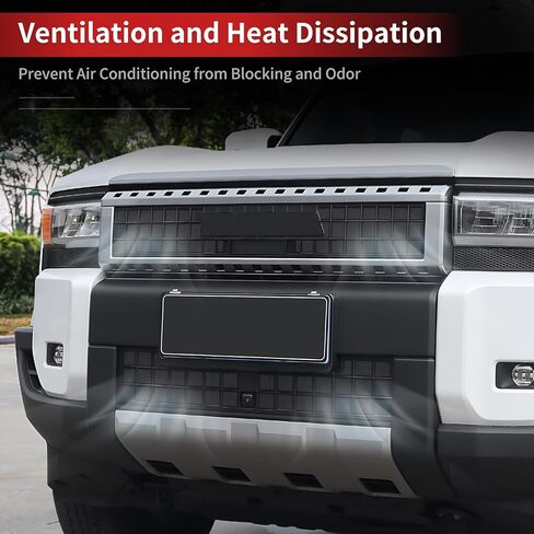 2-Pack Front Grille Mesh for 2024 2025 2026 Toyota Land Cruiser 250 1958 First Edition Prado Lc250 J250 Water Tank Protective Mesh External Modification Accessories in Kuwait