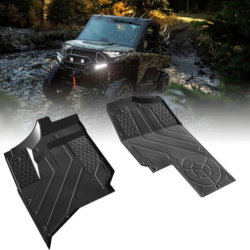 Floor Mats for 2025 Polaris Ranger XD 1500, TPE Front Row Floor Mats All Weather Protection Durable Slush Liners for Polaris Ranger Crew XD 1500 Northstar Premium/Ultimate 2024+ Accessories in Kuwait