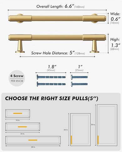 10 عبوات 5 بوصة (128 مم) خزانة برونزية بلون الشمبانيا تسحب مقابض خزانة المطبخ ومقابض أدوات خزانة المطبخ ومقابض الشمبانيا للخزائن ودرج الخزانة in Kuwait
