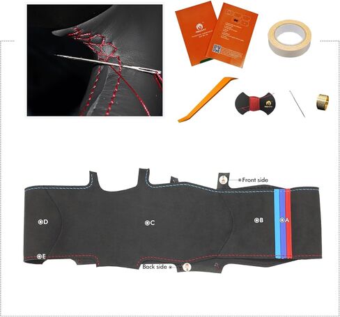 غطاء عجلة القيادة MEWANT متوافق مع BMW 2 Series F22 F23 F45 F46 / 3 Series F30 F31 F34 F35 / 4 Series F32 F33 F36 غطاء عجلة القيادة in Saudi Arabia