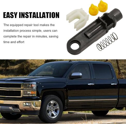 5Pcs 15276979 Transmission shifter linkage Cable Kit, Replacement for Chevy Silverado 1500 2500 3500 Replacement for Dodge RAM 2004-2020, Replaces 52855956AG in Saudi Arabia