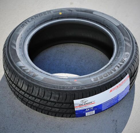 مجموعة من 4 (أربعة) إطارات أتلاندر AX-77 لسيارات الركاب التي تتجول في جميع المواسم - 185/65R15 185/65/15 185/65-15 88H نطاق التحميل SL 4-Ply BSW جدار جانبي أسود UTQG 560AA in Kuwait