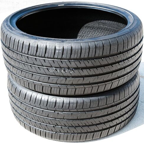 Set of 2 (TWO) Evoluxx Capricorn UHP All-Season Passenger Car High Performance Radial Tires-235/35R19 235/35/19 235/35-19 91W Load Range XL 4-Ply BSW Black Side Wall UTQG 480AA in Kuwait