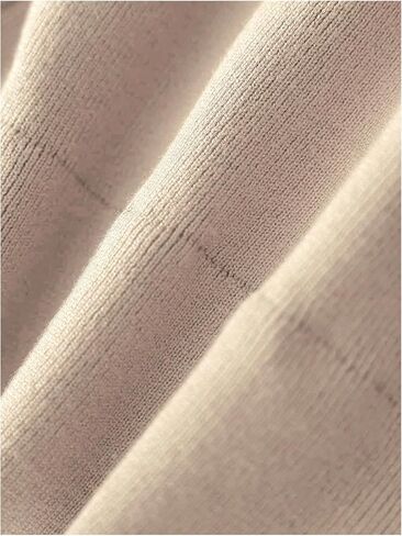 SHENHE Women's Dressy Casual Sweater Mock Neck Pleated Ruffle Gold Button Business Work Sweater in Saudi Arabia