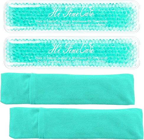 Perineal Cooling Pad, Postpartum Cold Packs Gel Bead Ice Pack Cold Therapy for Women After Pregnancy and Delivery, 2 Ice Pack and 3 Cover (Teal) in Kuwait