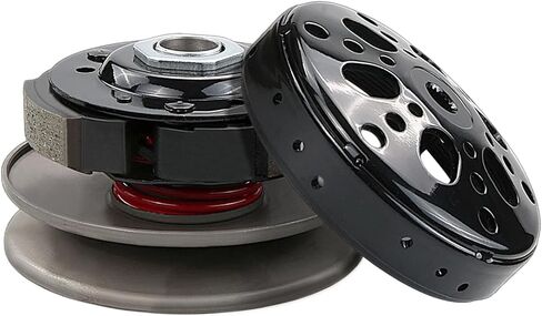 طقم قابض سباق عالي الأداء مع جرس - ترقية لمحركات GY6 125cc 150cc 157QMJ 152QMI - مناسب تمامًا للدراجات البخارية الصينية، والدراجات البخارية، والمركبات ATVs وGo-Karts in Kuwait