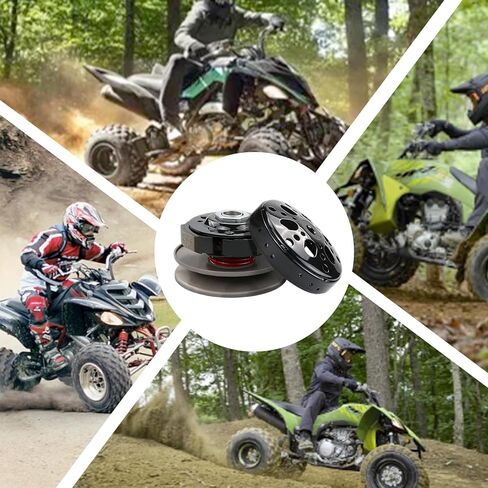 طقم قابض سباق عالي الأداء مع جرس - ترقية لمحركات GY6 125cc 150cc 157QMJ 152QMI - مناسب تمامًا للدراجات البخارية الصينية، والدراجات البخارية، والمركبات ATVs وGo-Karts in Kuwait